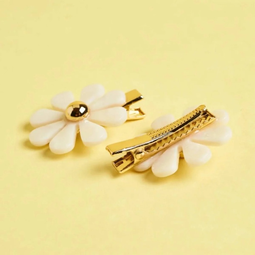 Each Jewels Flower Hair Clips